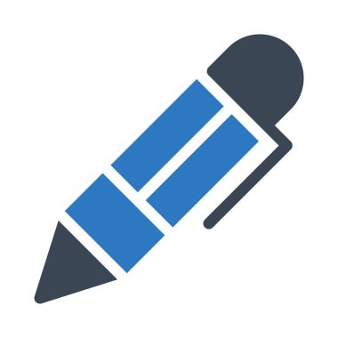 kalem vektörü renk simgesi 