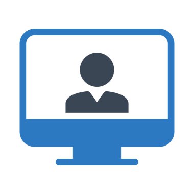 kullanıcı vektörü renk simgesi 