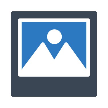 fotoğraf vektörü renk simgesi 