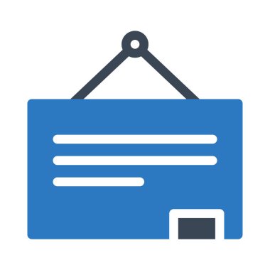 asma vektör renk simgesi 