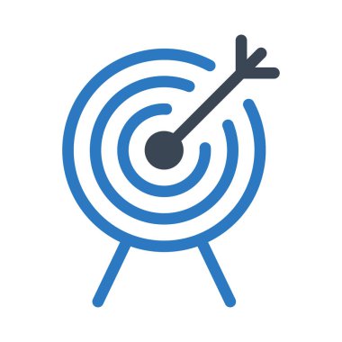 odak vektörü renk simgesi 