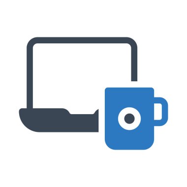 çalışan vektör renk simgesi 