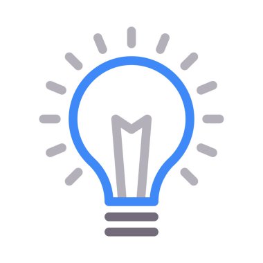 yaratıcı vektör renk çizgisi simgesi 