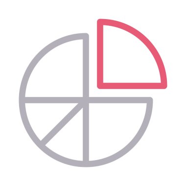 grafik vektör renk çizgisi simgesi 