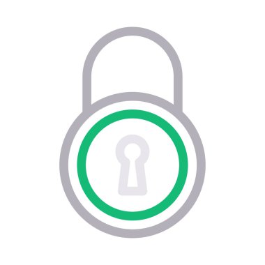 özel vektör renk çizgisi simgesi 