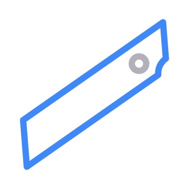 ölçek vektör renk çizgisi simgesi 