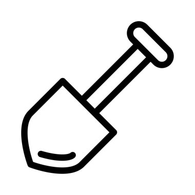 maça vektörü ince çizgi simgesi 