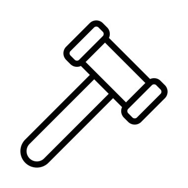 Yapı vektörü ince çizgi simgesi 