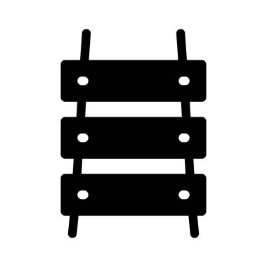 Yapı vektörü düz simgesi 