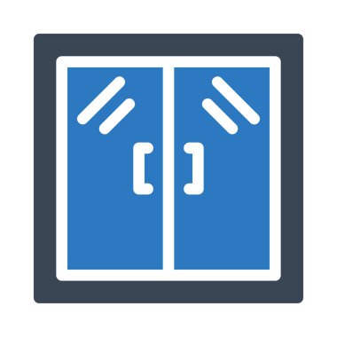 ayna vektör renk simgesi 