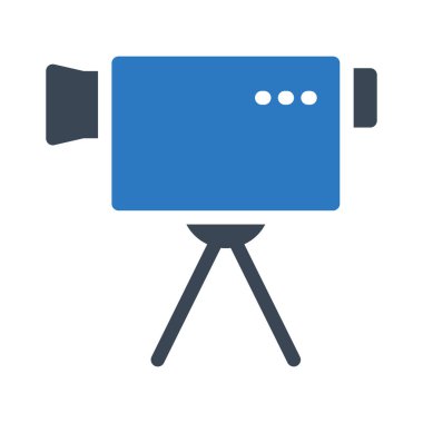 kamera vektörü renk simgesi 