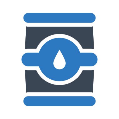 yakıt vektörü renk simgesi 