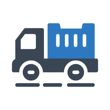 araç vektör renk simgesi 