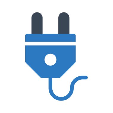 konnektör vektör renk simgesi 