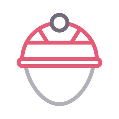 işçi vektör renk çizgisi simgesi 