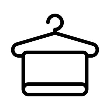 askı vektörü ince çizgi simgesi 