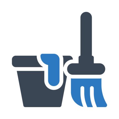 temizleme vektörü renk simgesi 