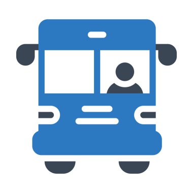 araç vektör renk simgesi 