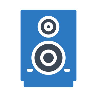 hoparlör vektör renk simgesi 