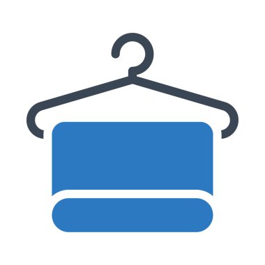 askı vektör renk simgesi 