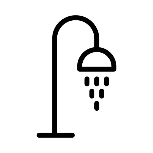 Gletsjerpictogram Watervector — Stockvector