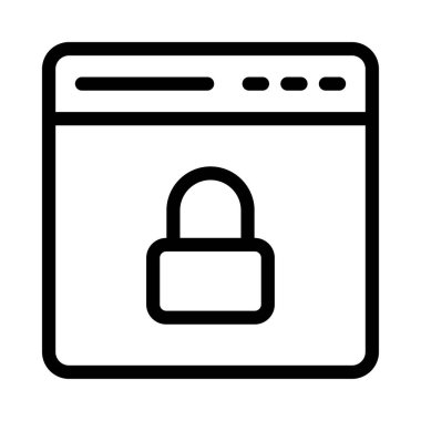 özel vektör ince çizgi simgesi 