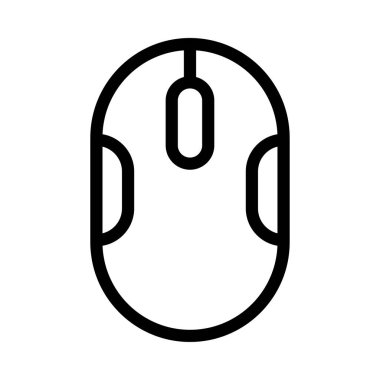 imleç vektörü ince çizgi simgesi 