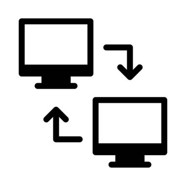 vektör glifini düz simgeye aktar 
