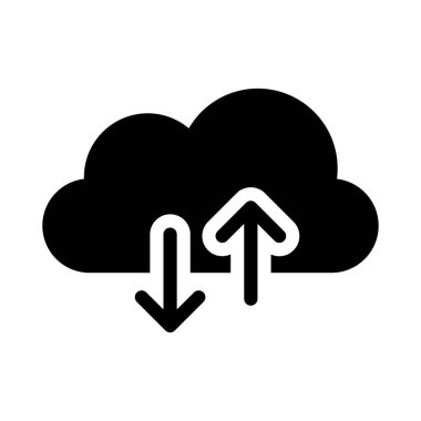 Vektör glyph düz simgesi indir 