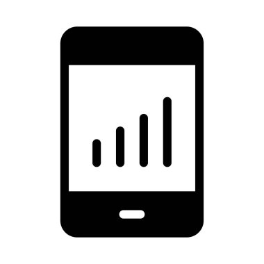 mobil vektör düz simge 