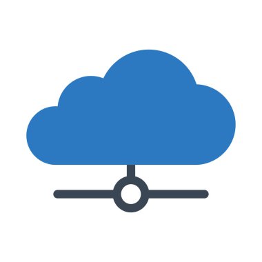 ağ vektörü renk simgesi 