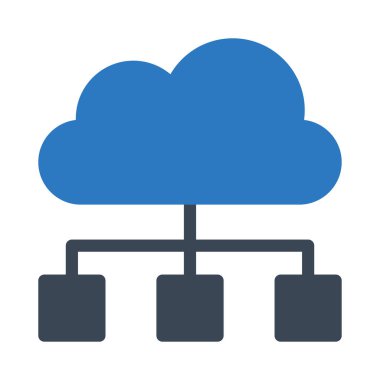 ağ vektörü renk simgesi 