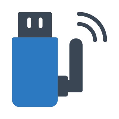 Usb vektör renk simgesi 