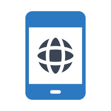 tarayıcı vektör renk simgesi 