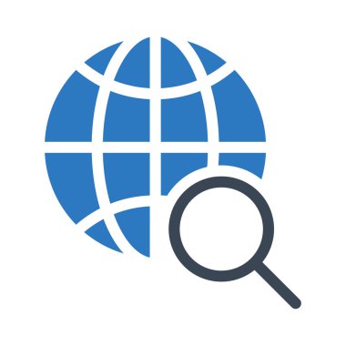 tarayıcı vektör renk simgesi 