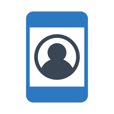 mobil vektör renk simgesi 