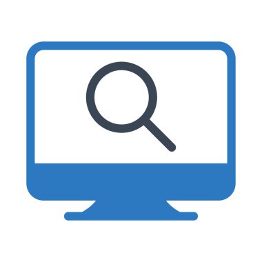 tarayıcı vektör renk simgesi 