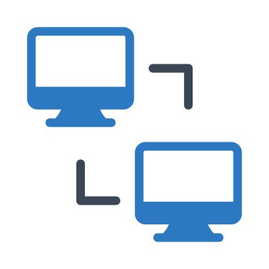 vektör renk simgesini transfer et 