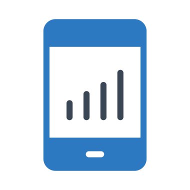 mobil vektör renk simgesi 