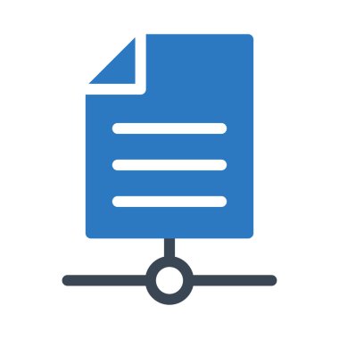 ağ vektörü renk simgesi 