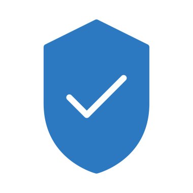 kalkan vektör renk simgesi 