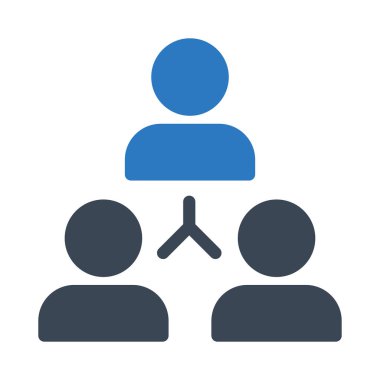 bağlantı vektörü renk simgesi 