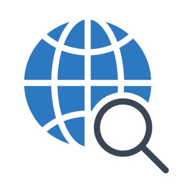 tarayıcı vektör renk simgesi 