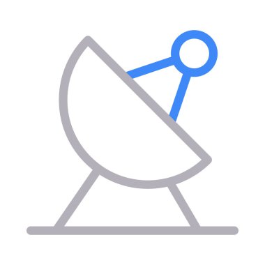 çanak vektör renk çizgisi simgesi 