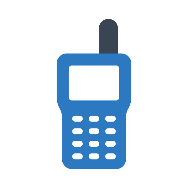 Téléphone Vecteur Glyphe Icône Couleur — Image vectorielle