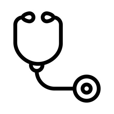 doktor vektör ince çizgi simgesi 