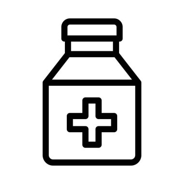 doz vektörü ince çizgi simgesi 