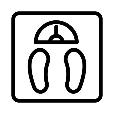 Ölçeklendirme vektörü ince çizgi simgesi 