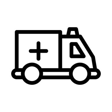 Kurtarma vektörü ince çizgi simgesi 