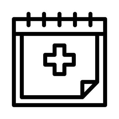 tarih vektörü ince çizgi simgesi 